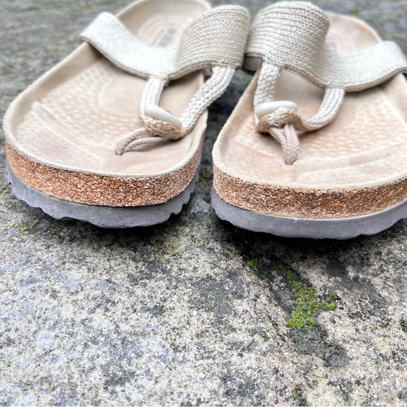 Arcopedico Vega Knit Beige Thong Sandal - Size EU 41 (US 9.5 - 10) - Picture 3 of 10